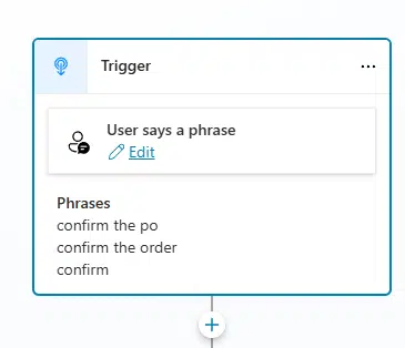 Copilot Studio trigger