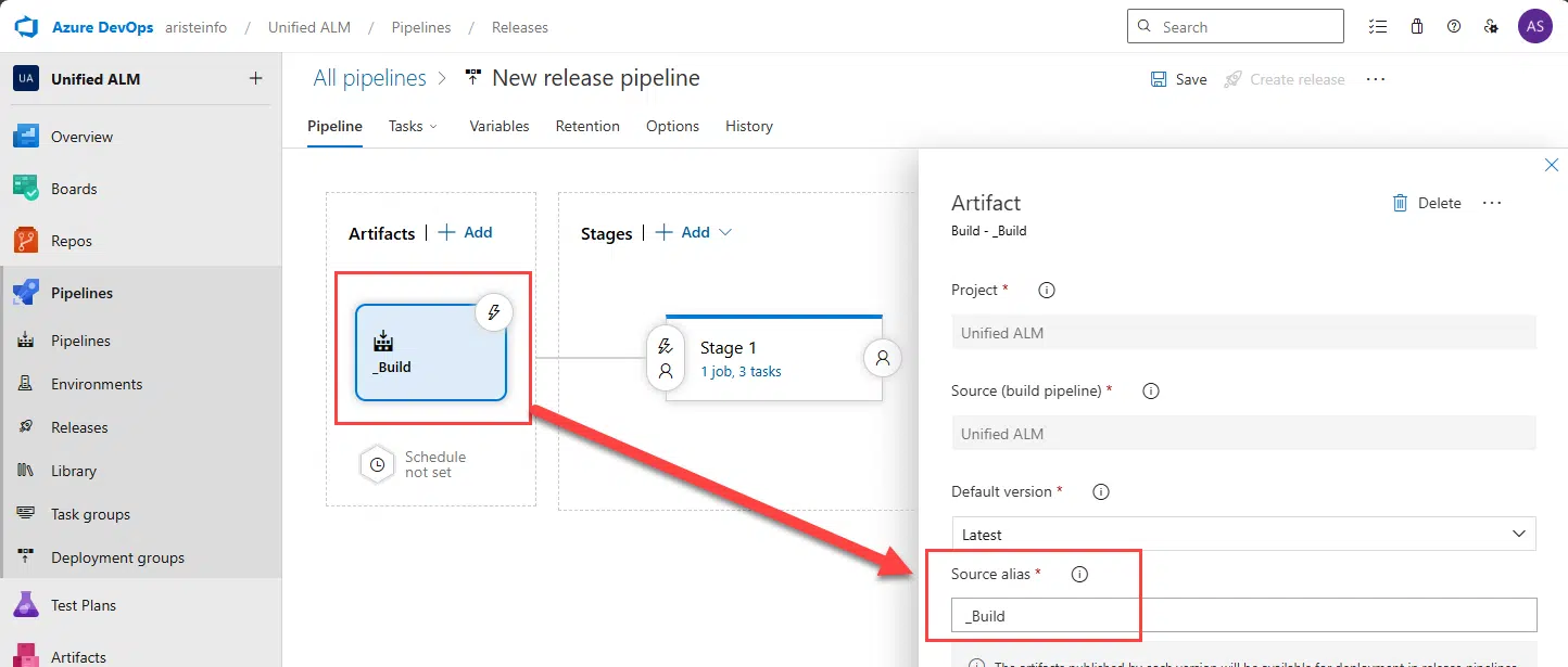 Create a classic release pipeline
