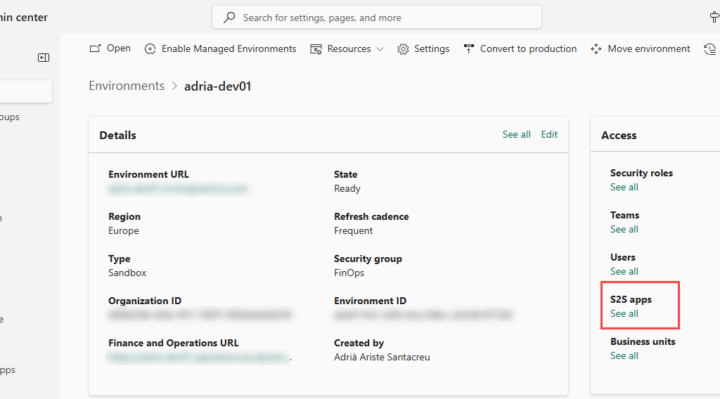 Access Application users