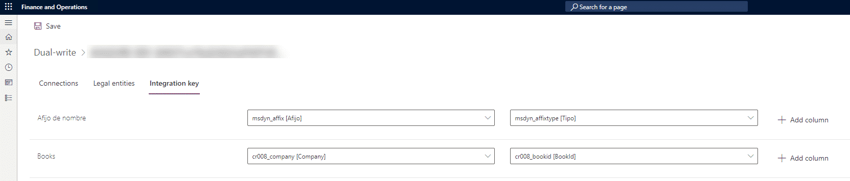 Develop custom Data Entities for Dual-write 9 Dual/write integration key