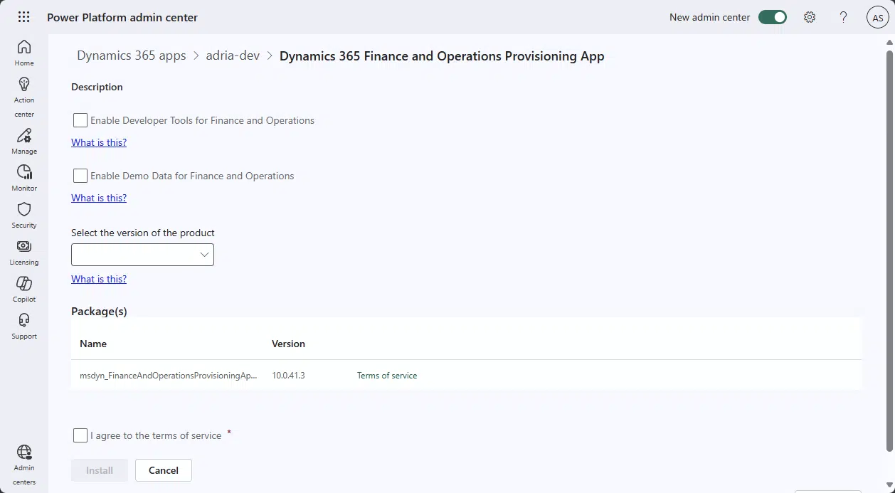 F&O provisioning app in PPAC